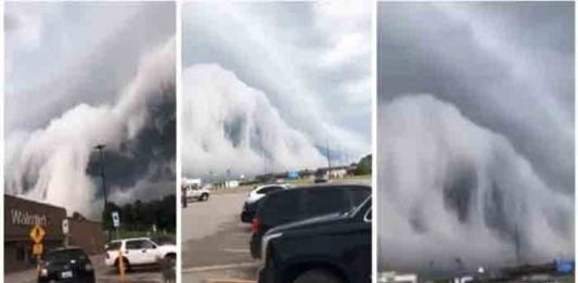 Nubes apocalípticas aparecen en Estados Unidos