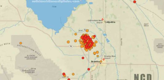 Servicio geológico alerta de un enjambre de terremotos en USA